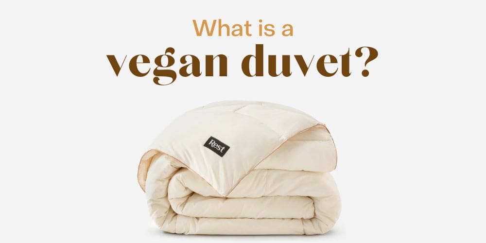 What is a vegan duvet