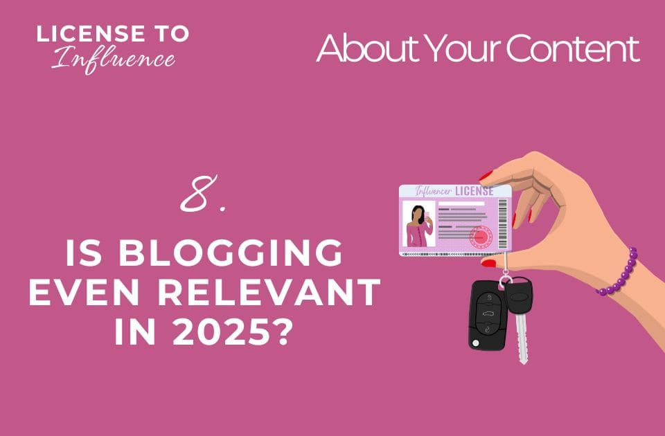 Is blogging even relevant in 2025?