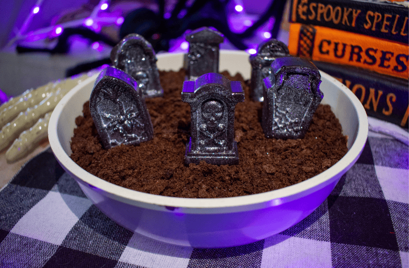 Chocolate & Marshmallow Pizza Cookie Recipe for Halloween
